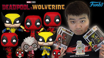 Deadpool & Wolverine Common Funko Pops!