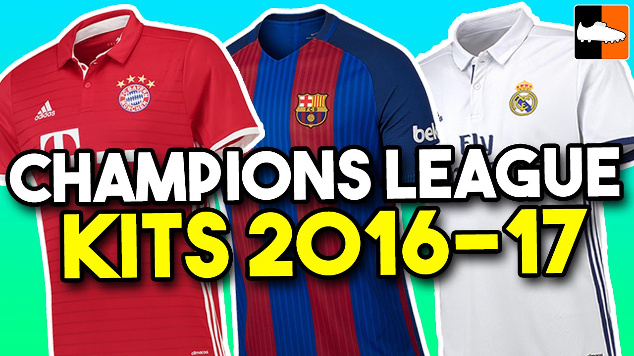 champions league football kits