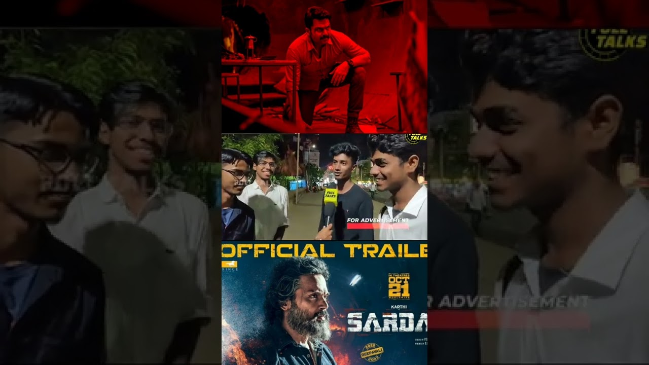 Sardar Official Trailer | Sardar Trailer Public Reaction | Sardar Trailer Public Review | 