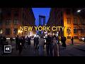 Ref:g45Gn0CC91c Relaxing evening walk in new york   walking tour 4k