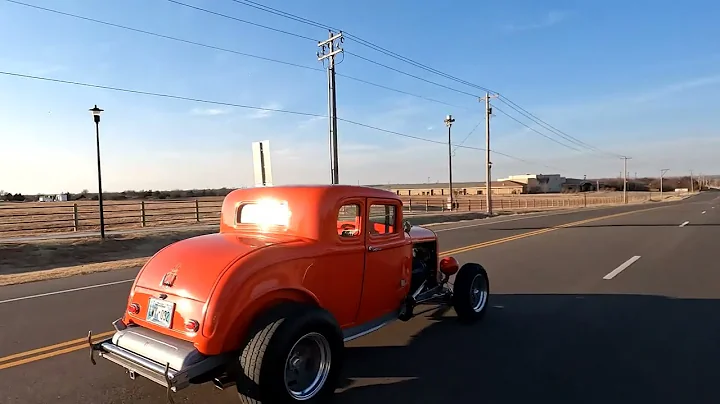 Rodney's Old Orange Ford