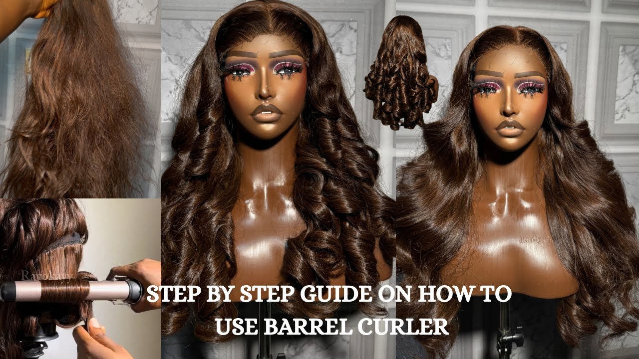 КАК ЗАВИВАТЬ ВОЛОСЫ с помощью плойки | Руководство для начинающих | Подробное руководство по зави...