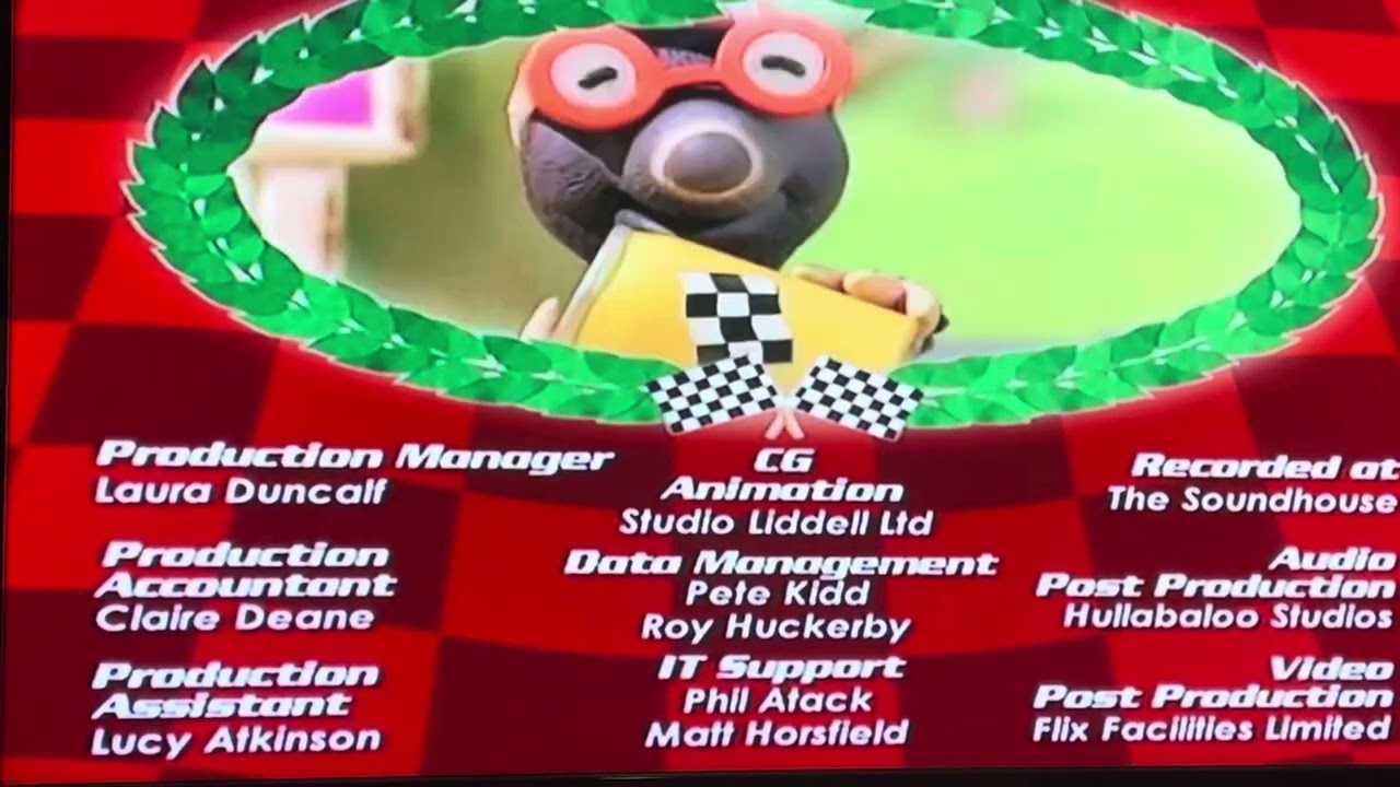 Roary the Racing Car ending credits