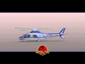 JURASSIC PARK:ORIGINS AGUSTA A109 HELICOPTER TURNTABLE thumbnail