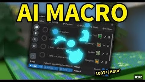 How To Macro With New Best Macro In Bee Swarm Simulator (Revolution Macro)