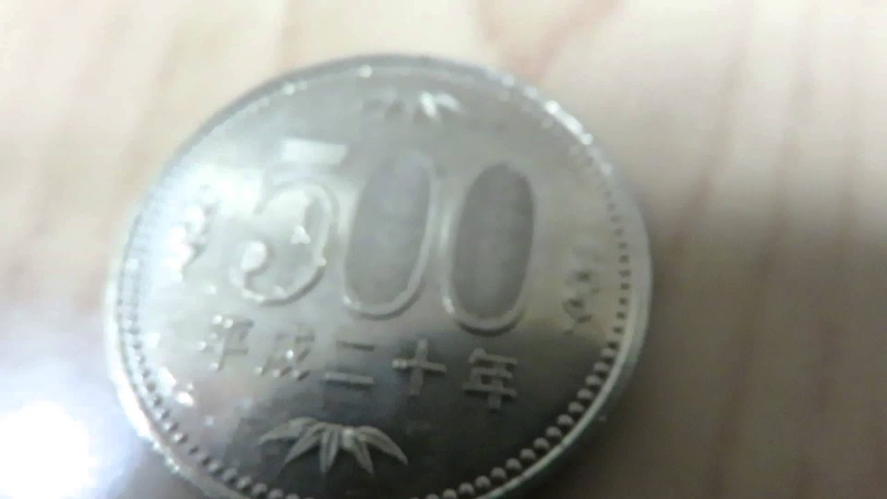 The 500 Yen Coins In Japan It Was Close up Shots Crafted Amazing the-500-yen-coins-in-japan-it-was-close-up-shots-crafted-amazing