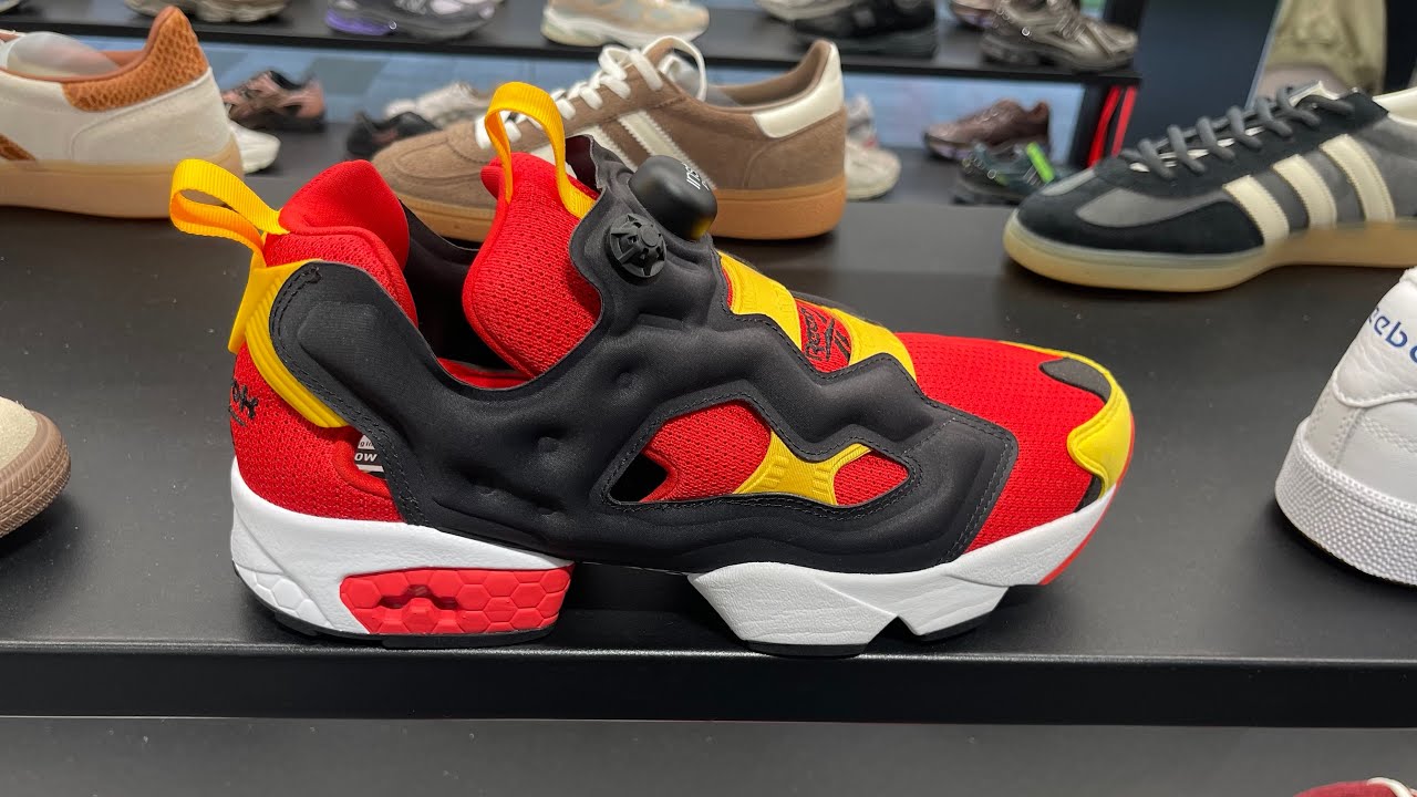 Reebok Instapump Fury 94 (Sport Red/ Black/ Collegiate Gold