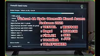 Türksat 4A Uydu Yeni Kanal Ekleme Frekansı 2023