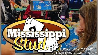 🔲 MUCH BETTER! Pocket Rockets!! Mississippi Stud 2 #poker #cardroom #cardgame screenshot 2