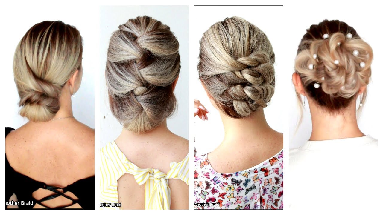 5-easy-updos-for-short-to-medium-hair-perfect-for-prom-wedding-youtube