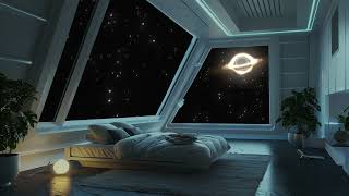 Celestial Oasis: Universe Sounds Crafting a Spaceship Bedroom Retreat for Relaxation and Sound Sleep