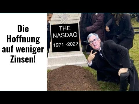 Nasdaq: Die Hoffnung auf weniger Zinsen! Marktgeflüster