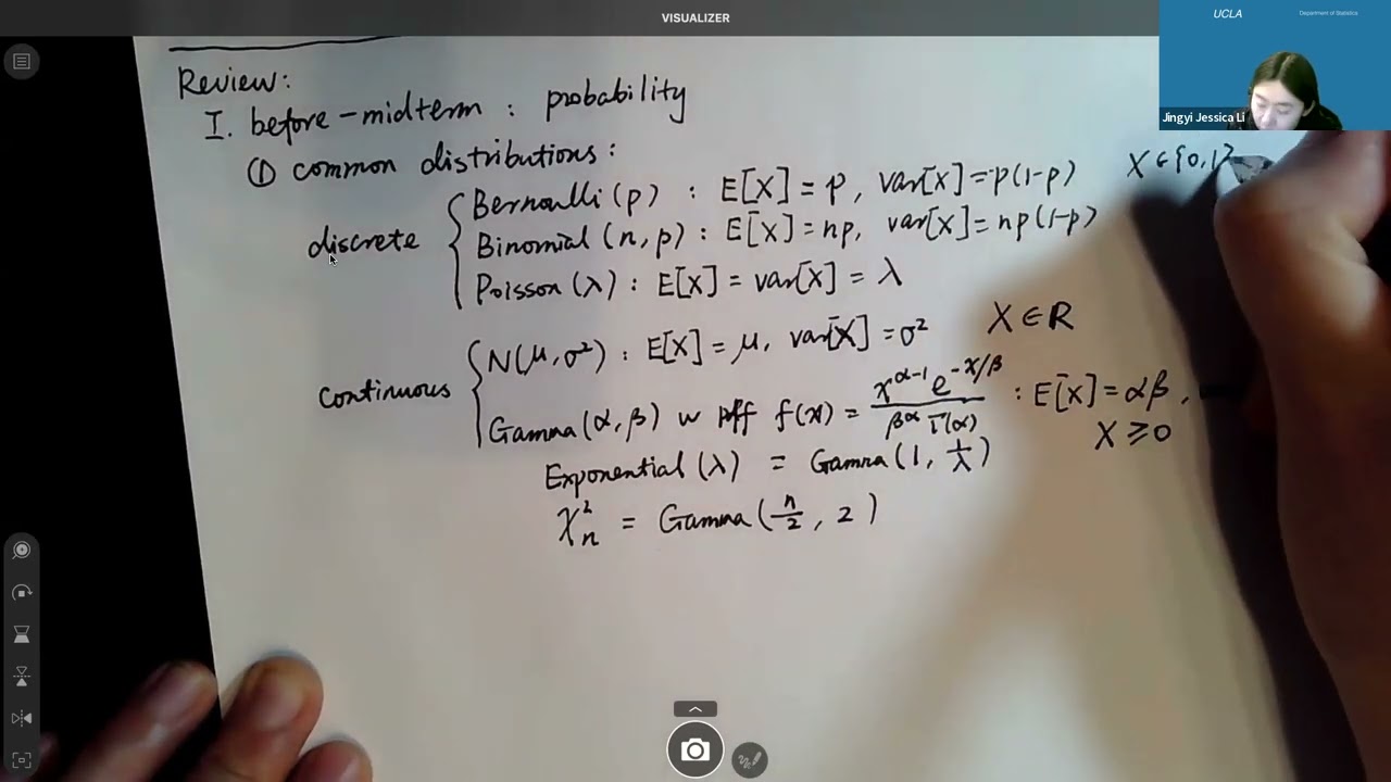 STATS 100B - Introduction to Mathematical Statistics - Lecture 17