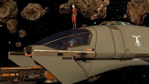 X4  Foundations 3.0 Beta Bug! Go for a Spacewalk. With no Suit!