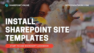 Download SharePoint Online site templates using SharePoint Lookbook