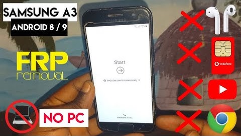 Samsung Galaxy A3 8.0  Frp/Google Lock Bypass Without Pc 2022 || SM-A320 Google Account Remove