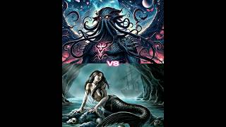 Cthulhu Vs Evil Mermaid, Pumpkin Head,Big Foot