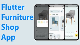 Flutter Furniture Shop App | Flutter Furniture App | Flutter Ecommerce App | Flutter Speed Code