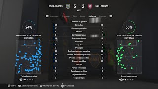 Boca vs San Lorenzo  Máxima dificultad FC 24 en PS5