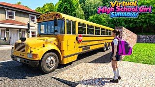 Virtual High School Girl Simulator – Android Gameplay  screenshot 4