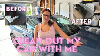 Clean out my car with me!