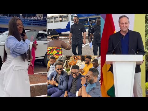 Jackie Appiah, Majid Michel, Adjetey Anan, Other YOLO Actors Meeting With 2nd Gentleman Of USA