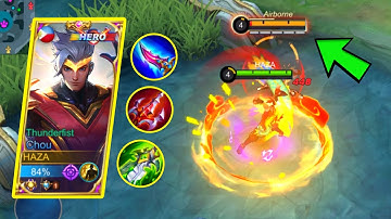 CHOU BEST BUILD 2022 + OFFLANE WITH NEW META CHOU GAMEPLAY - MLBB