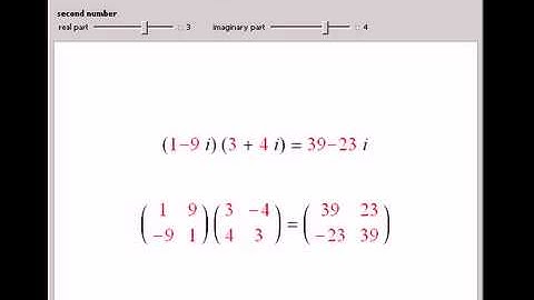 Matrix Representation of the Multiplicative Group of Complex Numbers
