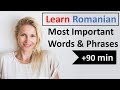 Romanian Most Common Vocabulary | 600 Words | Easy conversation