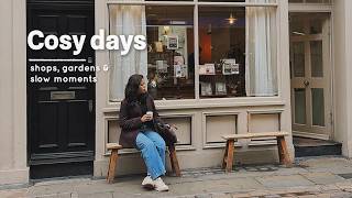 autumn days in london 🍂 cosy shops, gardens & slow moments | silent vlog
