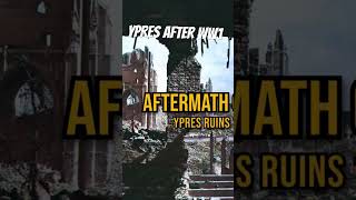 Incredible 1900S Color Film Ypres After Ww1 Ruined City