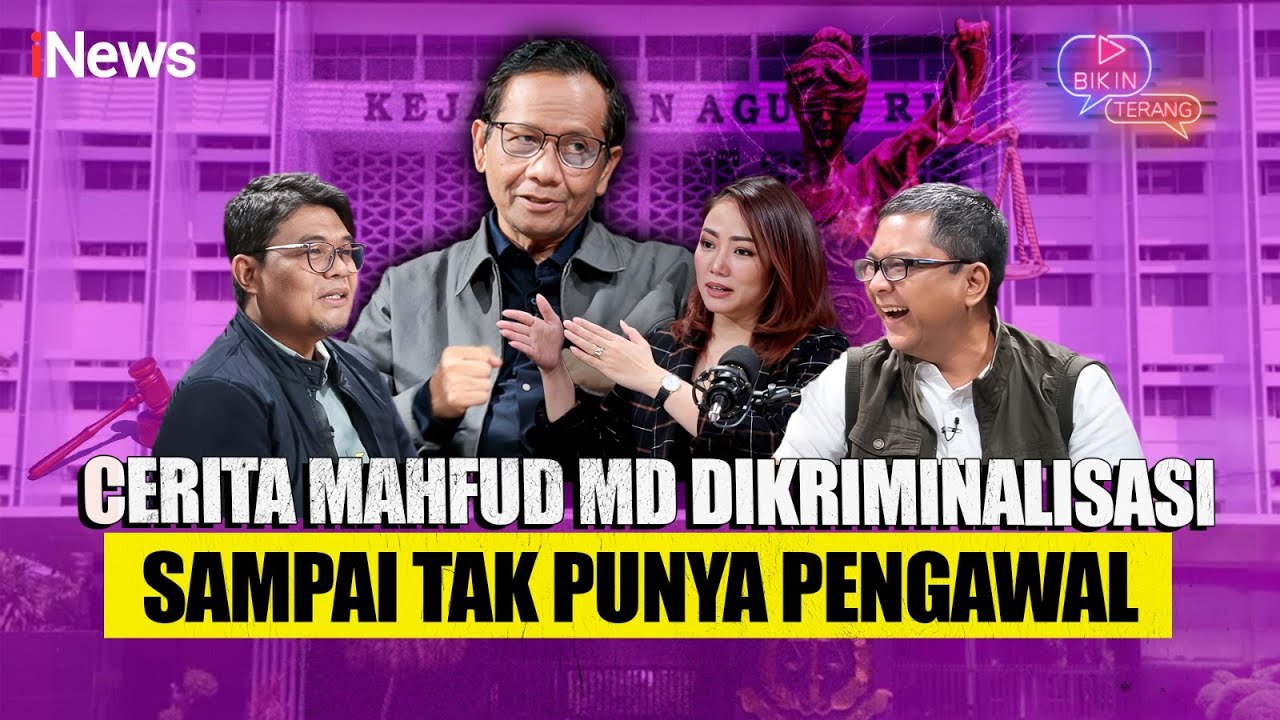 Hukum Indonesia bak Toko Kelontong, Mahfud MD Bongkar Mafia Peradilan | Bikin Terang