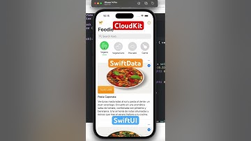SwiftUI & SwiftData: Foodie App, aplicación de restaurante, agregando productos según la categoría.