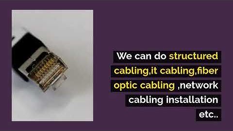 Network Cabling Services in Dubai