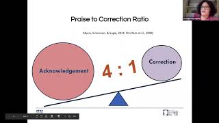 Behavior Specific Praise and Praise to Correction Ratio