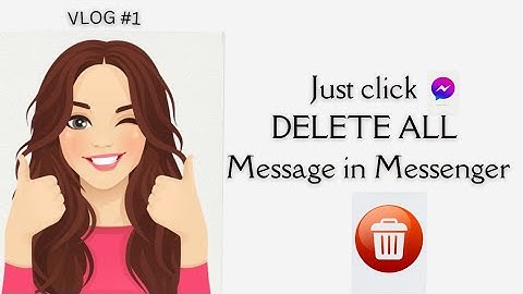 Delete All Messenger Chat In One Click 2023 | Facebook Messenger all messages delete kaise karen