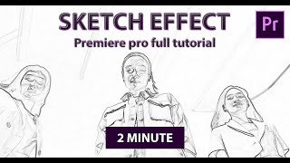 Make a Realistic Sketch Effect premiere pro screenshot 3