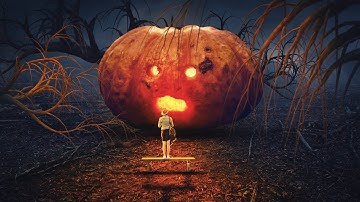 Pumpkin Photoshop Manipulation And Concept Tutorial