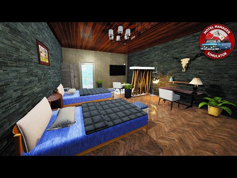 MOTEL KEMBALI SAATNYA TAMBAH KAMAR LANTAI DUA DAN UPGRADE MINIMART! Motel Simulator GAMEPLAY #6