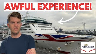 Our DISAPPOINTING EMBARKATION DAY on P&O Aurora  DAY 1 VLOG