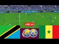 LIVE Tanzania Vs Senegal International Friendly 2025 Full Match Video Game Simulation LIVE Tanzania Vs Senegal International Friendly 2025 Full Match Video Game Simulation