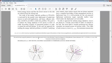Underwater acoustic sensor networks projects