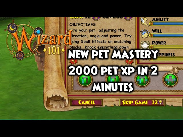 Advanced Pet Systems  Wizard101 Free Online Game