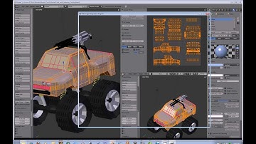 Modeling the Monster Truck - Part 18 (Blender 2.57 tutorial LAST PART)