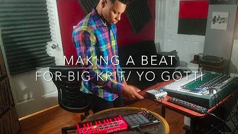 Making A Beat For Big Krit / Yo Gotti (Home Studio Cook Up)