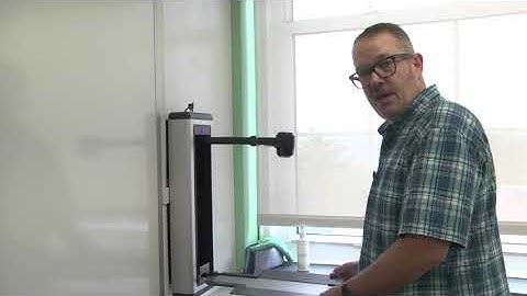 Wall-Mounted Document Camera