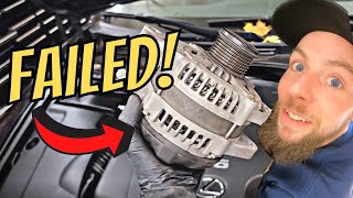 Lexus IS250 Alternator Replacement Step By Step | DIY