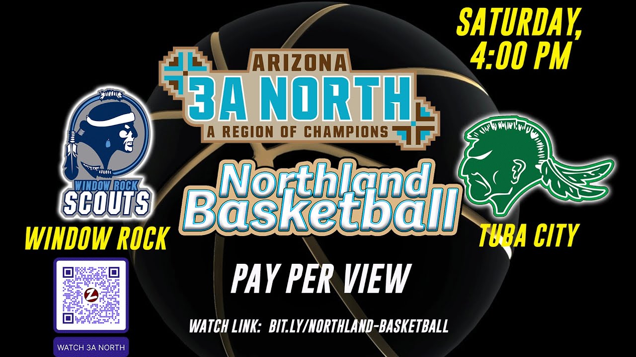 Northland Basketball Boys - 3A North Region Championship - Chinle vs. Tuba City