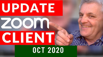 How to UPDATE Your ZOOM CLIENT to the latest version