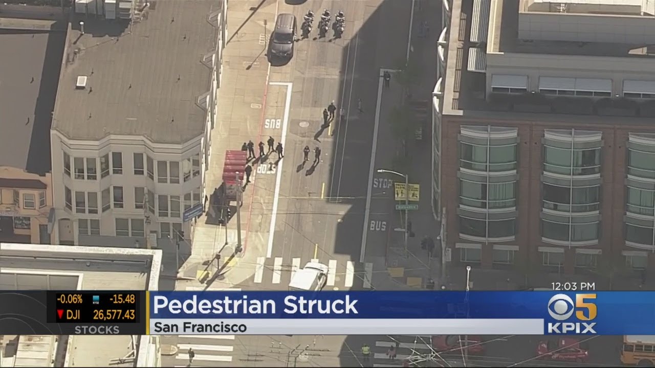 Bay Area Crashes Leave Pedestrian, Cyclist Injured - YouTube